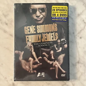 Gene Simmons Family Jewels: Complete Season 3 [DVD, 2008] - BRAND NEW & SEALED! - Foto 1 di 6