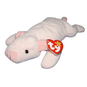 Ty Beanie Baby Squealer - Neu mit Etikett (Schwein 1993) - Bild 1 von 1