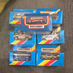 Matchbox Lot of 7 Die Cars Vehicles MB 16 MB 17 MB 41 MB 50 plus more! - Picture 1 of 19