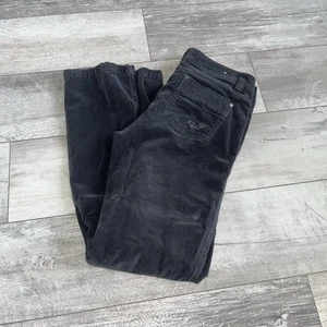 Kuhl Kory Corduroy Pants Womens Size 8 Regular Dark Gray Straight Leg Pockets - Picture 1 of 13