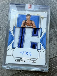 2024/25 Panini National Treasures Tristan Da Silva GOLD ROOKIE PATCH AUTO 3/10 - Picture 1 of 7