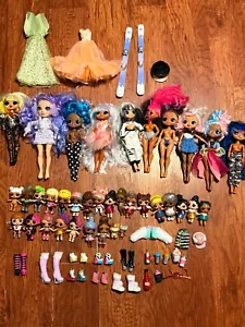 LOL Surprise OMG & Tots Doll Lot – 35 Dolls + Clothes, Shoes, Accessories & More - Picture 1 of 7