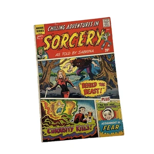 CHILLING ADVENTURES IN SORCERY AS TOLD BY SABRINA 1 ARCHIE SERIES SEPT 1972 VTG - Picture 1 of 10