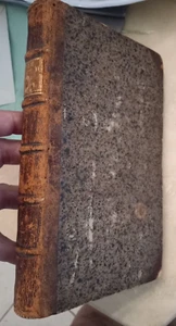 1754 antikes Buch Der Mensch eine moralische Wochenschrift Uchen Sheil RAR! - Bild 1 von 12