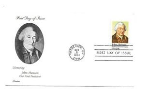 1941 John Hanson, Lorstan FDC - Picture 1 of 1