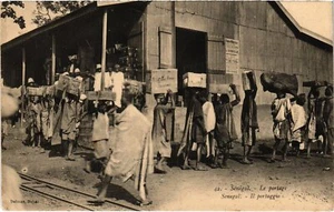 PC SENEGAL LE PORTAGE TIPOS ÉTNICOS (a62769) - Imagen 1 de 2