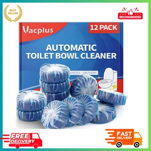 Vacplus Automatic Toilet Bowl Cleaner Tablets Bathroom Toilet Tank Cleaner NewUS - Picture 1 of 9
