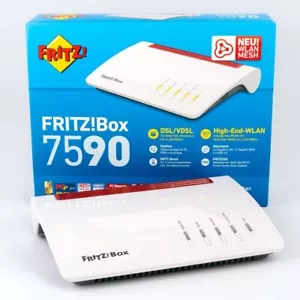 AVM FRITZ!Box 7590 WLAN AC N Router VDSL Modem Mesh Repeater Defekt - Bild 1 von 6