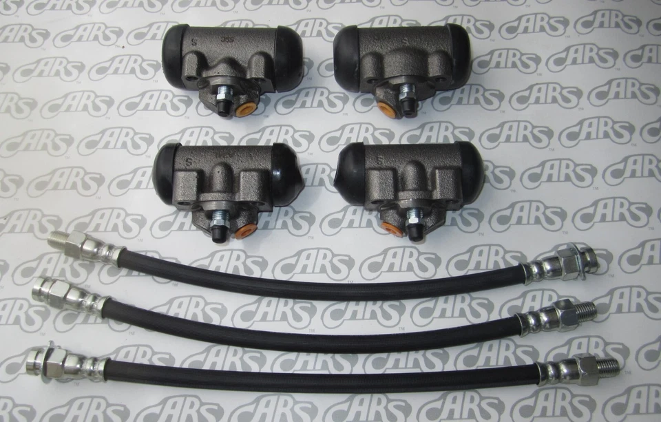 Kit de cilindros de rueda y manguera de freno Buick 1950-1955. Special Super Roadmaster Foto 1 de 2