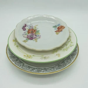 Lote mixto de 3 platillos para tazas de té - Imagen 1 de 14