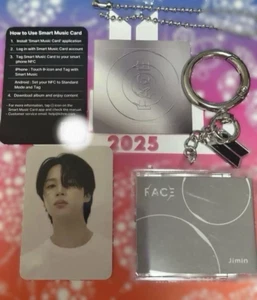 BTS 2025 FESTA Jimin Capsule Toy Mini Album Photo Card Sticker keyChain limited - Picture 1 of 2