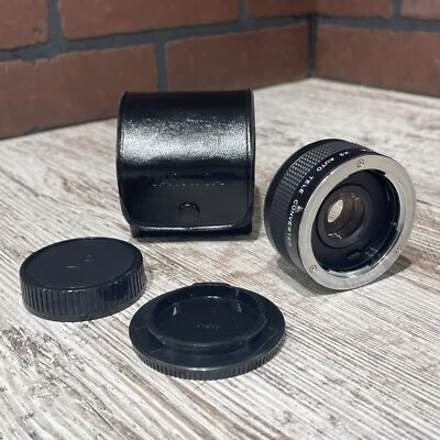 Yashica X2 Auto Tele Converter Lens Camera With Case Photography FAST SHIPPING! - Image 1 of 4