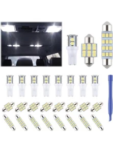 Ifunyled LED Car Interior Bulb Kit Set 194 T10 DE3175 578 31mm 42mm Bulbs - Picture 1 of 5