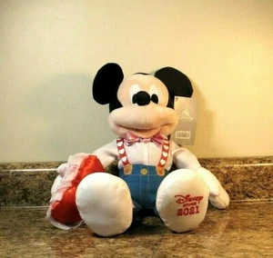 Disney Store 2021 Mickey Valentine's Day Medium Plush 16" NWT - Picture 1 of 4