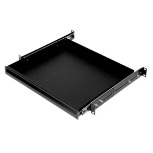 PENN ELCOM RACK DRAWER /SLIDING PULLOUT SHELF 1 SPACE (1U) RACKMOUNT/NEW R1291K  - Picture 1 of 2