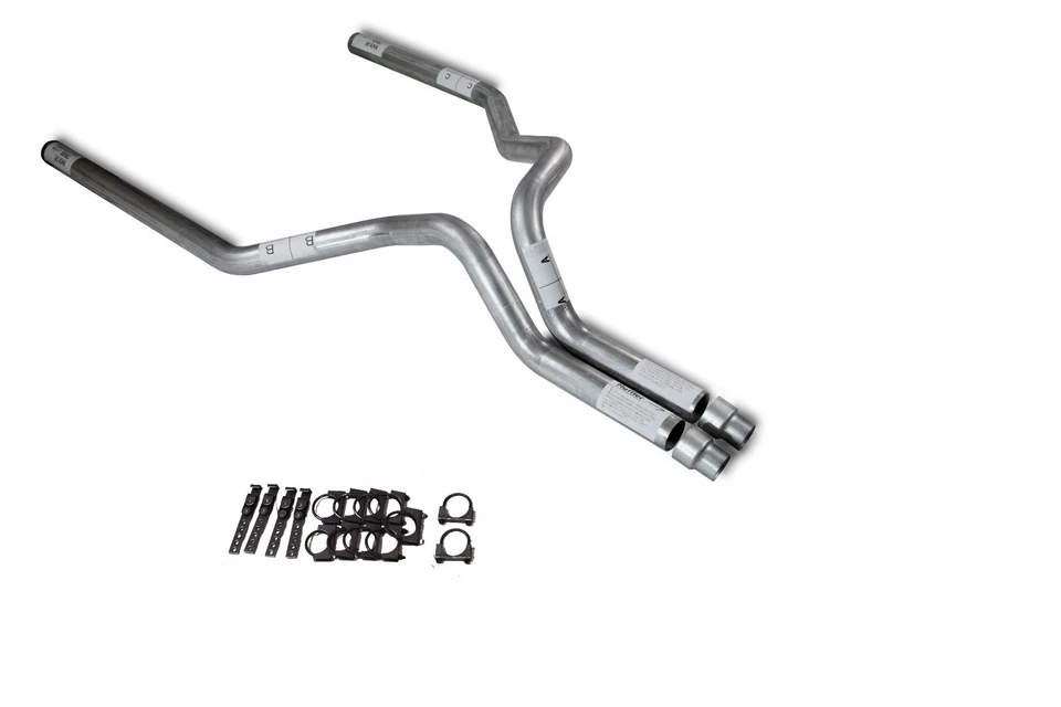 Dodge Ram 1500 Truck 04-08 3" Dual Truck Exhaust Kits No Muffler - Image 1 of 1