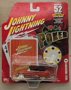 1951 Mercury #2 Johnny Lightning Poker Series II 2005 1:64 Scale Diecast Car - Picture 1 of 5