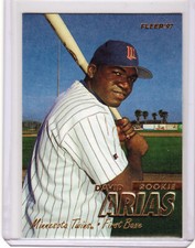 1997 Fleer Baseball DAVID ORTIZ - DAVID ARIAS rookie RC #512 - Boston Red Sox