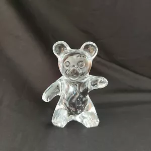 Vintage Daum Kristall Bär 4 cm groß Frankreich - Bild 1 von 5