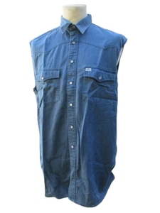 Gilet sans manches en jean vintage LEE COOPER Taille L - Imagen 1 de 4