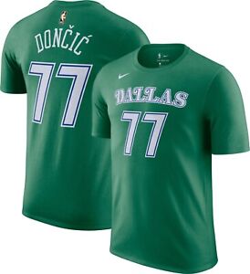 New Luka Doncic Dallas Mavericks Nike Hardwood Classics Player T-Shirt Men's NBA
