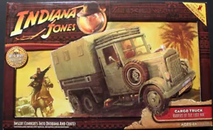 INDIANA JONES CARGO LKW RAIDERS OF THE LOST ARK NEUWERTIG IN BOX MIT PEITSCHENSCHLEPPEN - Bild 1 von 2