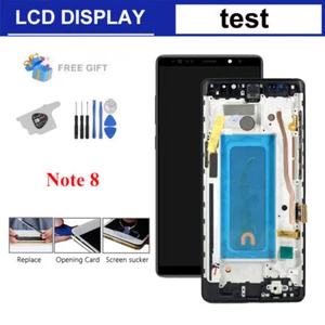 For Samsung Galaxy Note8 LCD Display Touch Screen Digitizer+Frame 6.25in. TFT - Picture 1 of 8