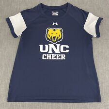 Under Armour UNC Bears Colorado Cheer S/S Shirt Womens L Loose HeatGear Logo