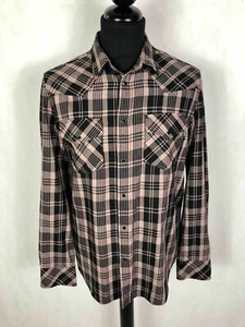 DIESEL Camicia Uomo Cotone Scozzese Texas Western Man Cotton Shirt Sz.M - 48 - Picture 1 of 7