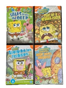 SpongeBob SquarePants DVD Bundle x 34 Episodes New & sealed - Picture 1 of 16