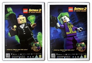 LEGO Batman 2 DC Super Heroes RARE PS4 PS3 XBOX ONE 42cm x 59cm Promo Poster #3 - Picture 1 of 3