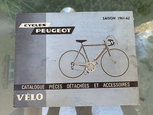Ersatzteilkatalog und Zubehör Fahrrad Fahrrad Peugeot 1961-62 - Bild 1 von 14