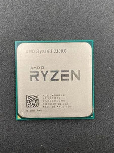 AMD RYZEN 3 2300X 4 CORES 4 THREADS SOCKET AM4 CPU 3.5GHz 4MB L3 CACHE - Picture 1 of 5