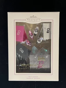 2005 7 Piece Hallmark Keepsake Christmas Ornament Set Barbie STEP OUT IN STYLE - Picture 1 of 2