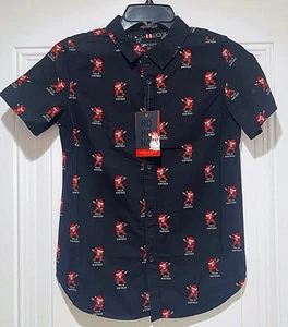 Feliz Navidad Boy's Button Up - Picture 1 of 7