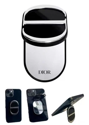 Dior New CD Logo Makeup Mirror with Phone Holder Stand Dual Mirror with Box - Image 1 of 4