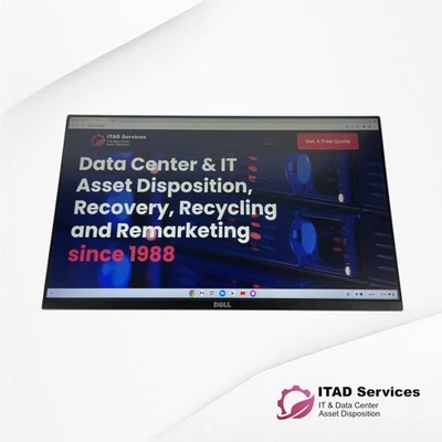 DELL U2417HJ 24" LCD 1920x1080 FHD Monitor NO STAND - Image 1 of 4