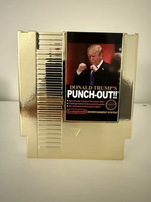 Donald Trump Punch-Out NES(任天堂娱乐系统)金版!!! — 第 1/3 张图片