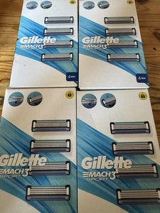 Gilette Mach3 Rasierklingen für Herren - 4 Packung Je 4 Rasierklingen ￼ - Bild 1 von 2