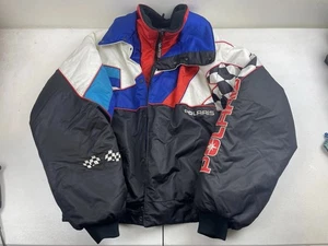 Chaqueta Abrigo de Invierno Polaris Indy Racing Moto de Nieve para Hombres XL Extra Grande - Imagen 1 de 9