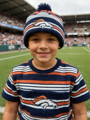 Gorro para niños Denver Broncos NFL Foto 1 de 4