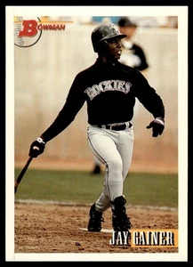 1993 Bowman Jay Gainer Rookie Colorado Rockies #444 - Picture 1 of 2