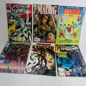 6 lot Comics Magog Youngblood Crossgen Spider-Man Teen Titans Ghost Rider - Picture 1 of 8