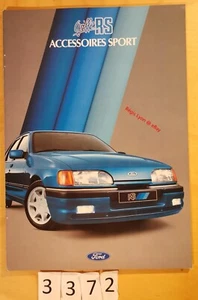 FORD FIESTA ESCORT ORION SIERRA CAPRI SCORPIO GRANADA Griffe RS SPORT 28p Fr 87 - Picture 1 of 15