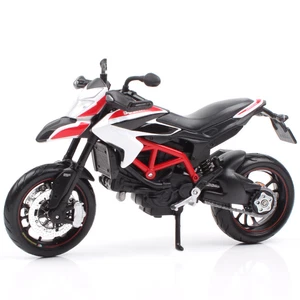 1/12 Scale ducati Hypermotaro 1100 EVO SP Corse supermotard model motorcycle toy - Picture 1 of 12