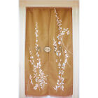 Japanese Noren Tapestry Door Curtain Branch And Leaf Doorway Kitchen Room Divide