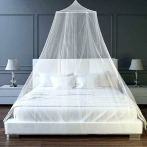 XXL Doppelbett Moskitonetz Fliegengitter Fliegennetz Mückennetz Betthimmel DE - Bild 1 von 4