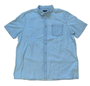 schönes C&A Jeans-Hemd, Gr. XXL, blau, kurzarm, Herrenhemd, Sommerhemd, Top!!! - Bild 1 von 2