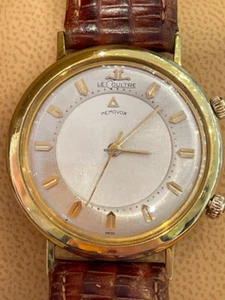 Jaeger-LeCoultre 3041 Vintage Memovox Alarm 1950's 10K Yellow Gold - Picture 1 of 1