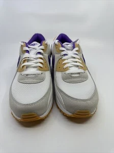 Nike Air Max 90 White Citron Tint Action Grape Sneaker DM0029-102 Herren Größe NEU - Bild 1 von 6